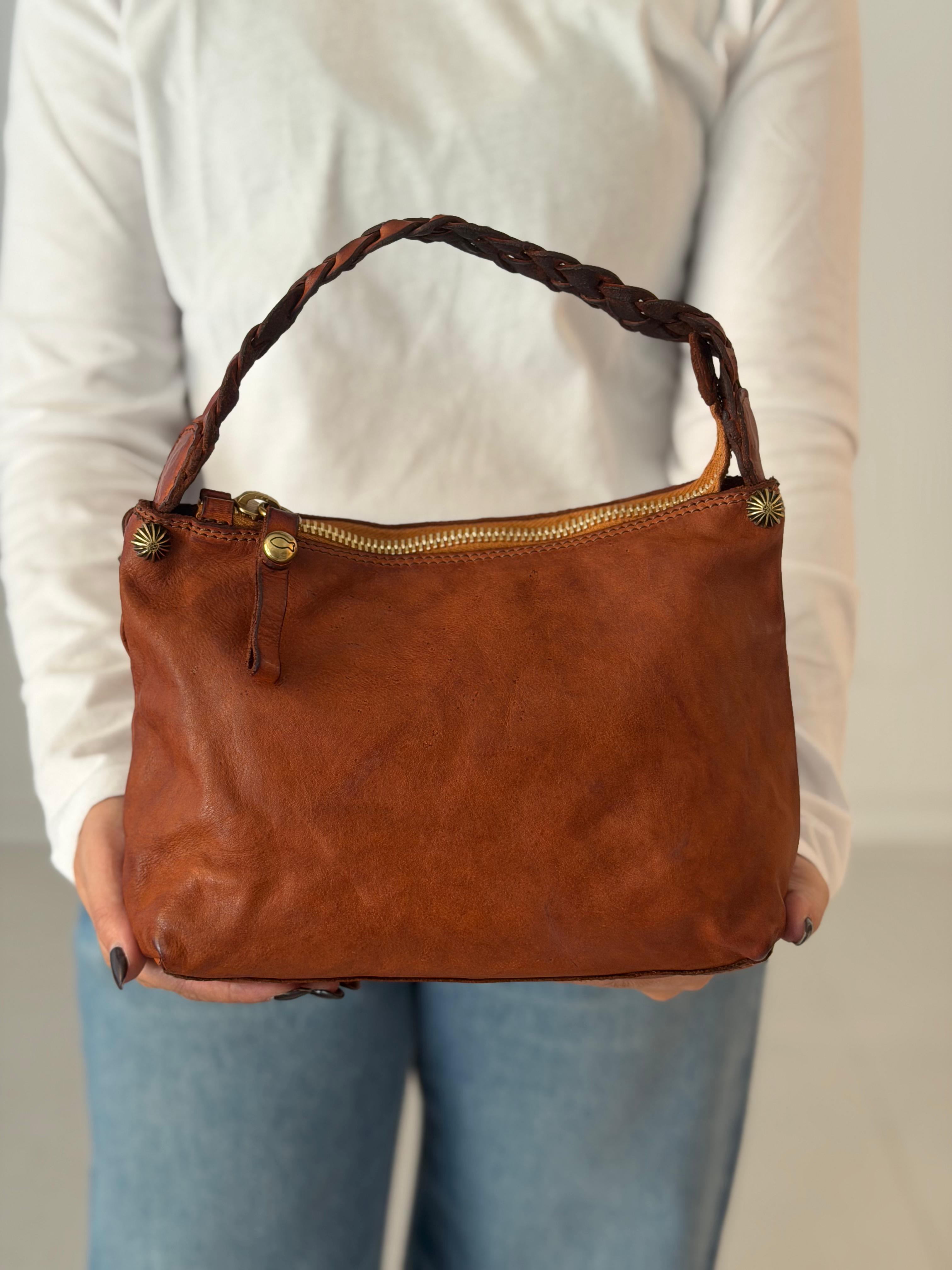 Aida shoulder bag cow COGNAC