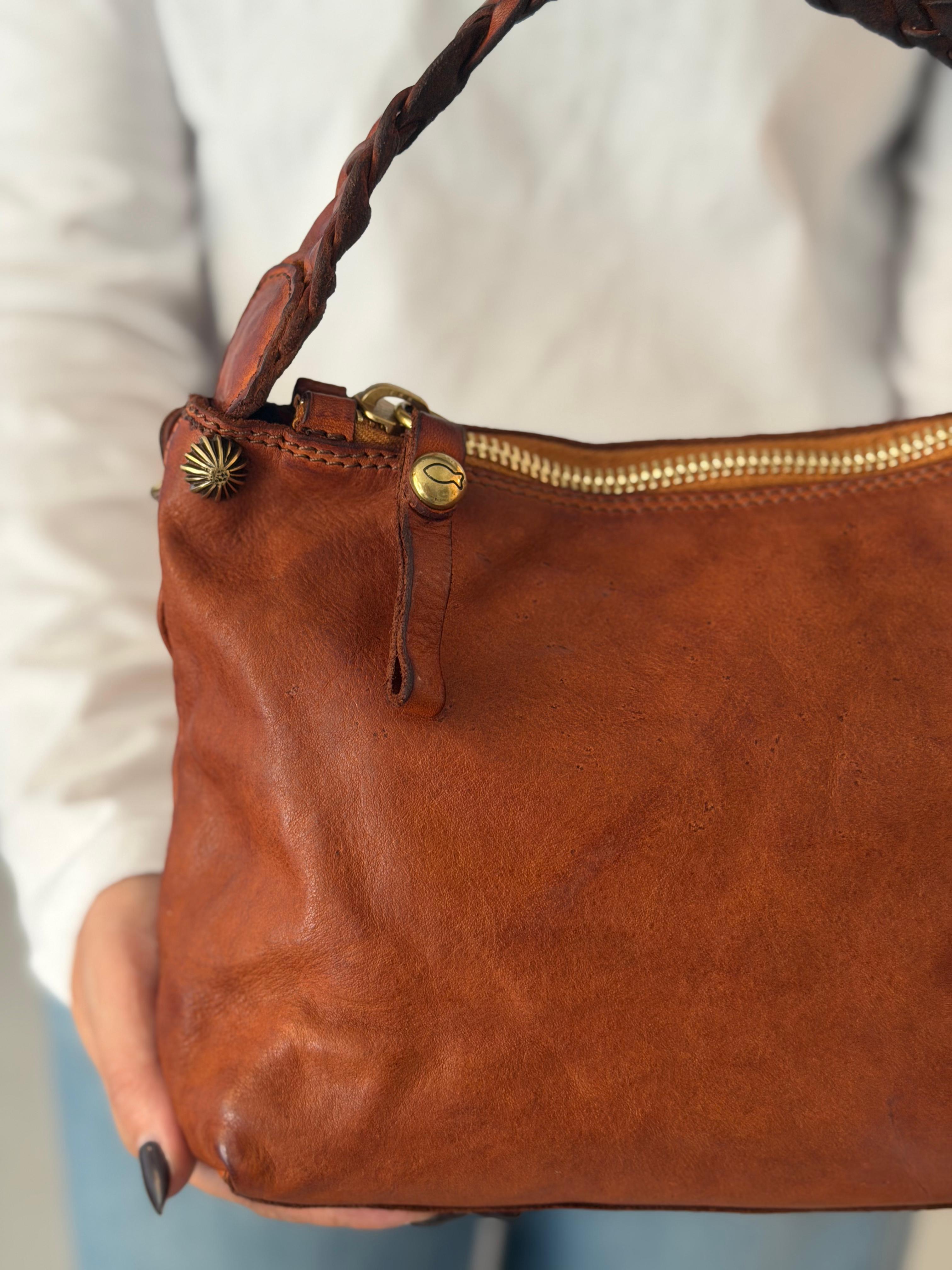 Aida shoulder bag cow COGNAC