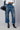 Tailored drop jean KELLEN BLUE
