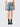 Crossover short BAIN BLUE