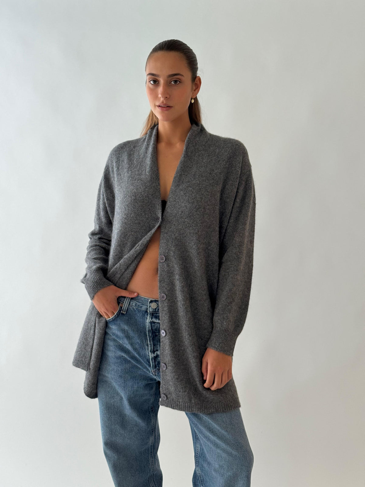 Gilet long ml FLANEL