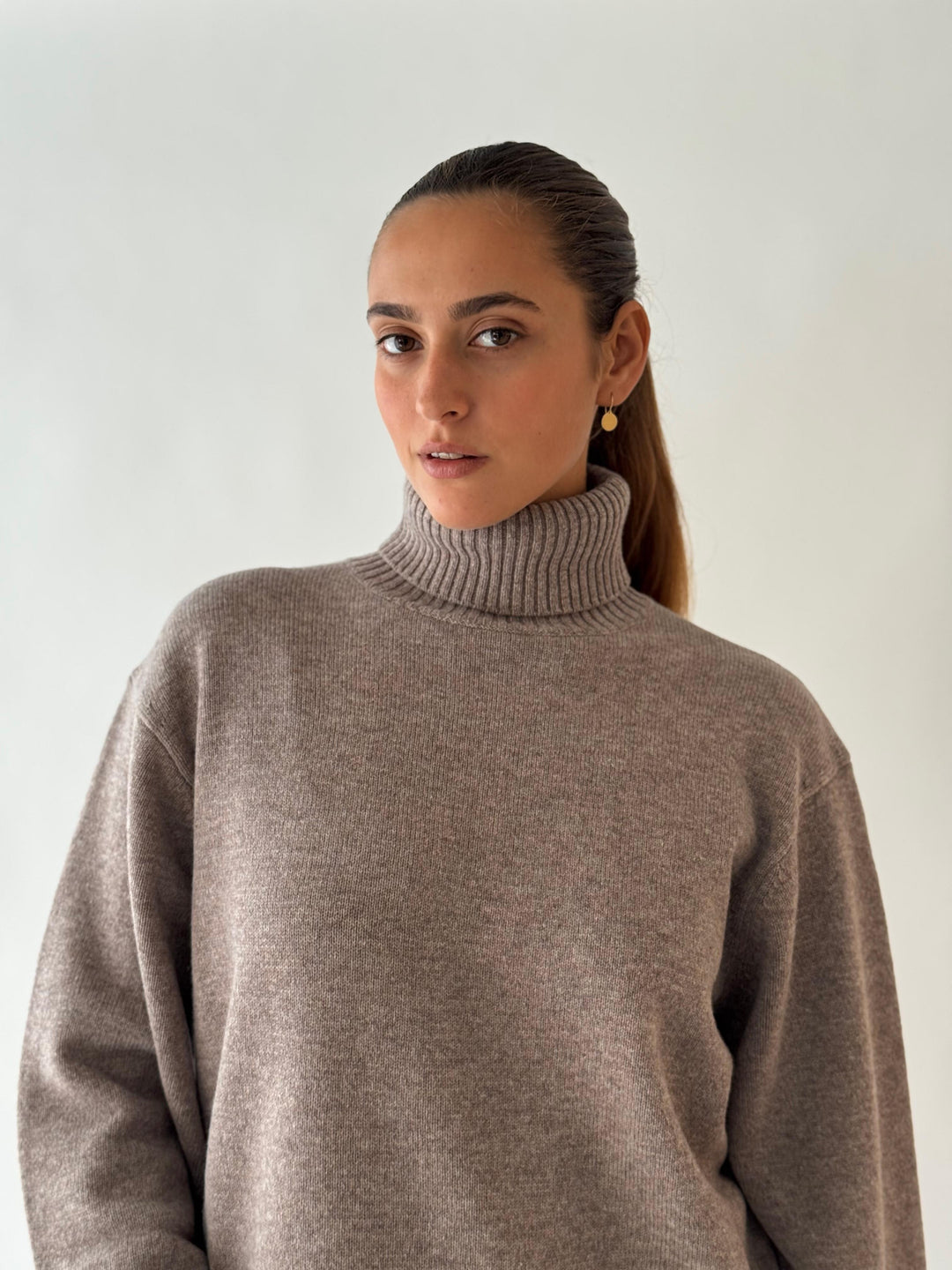 T neck long sleeves BISON