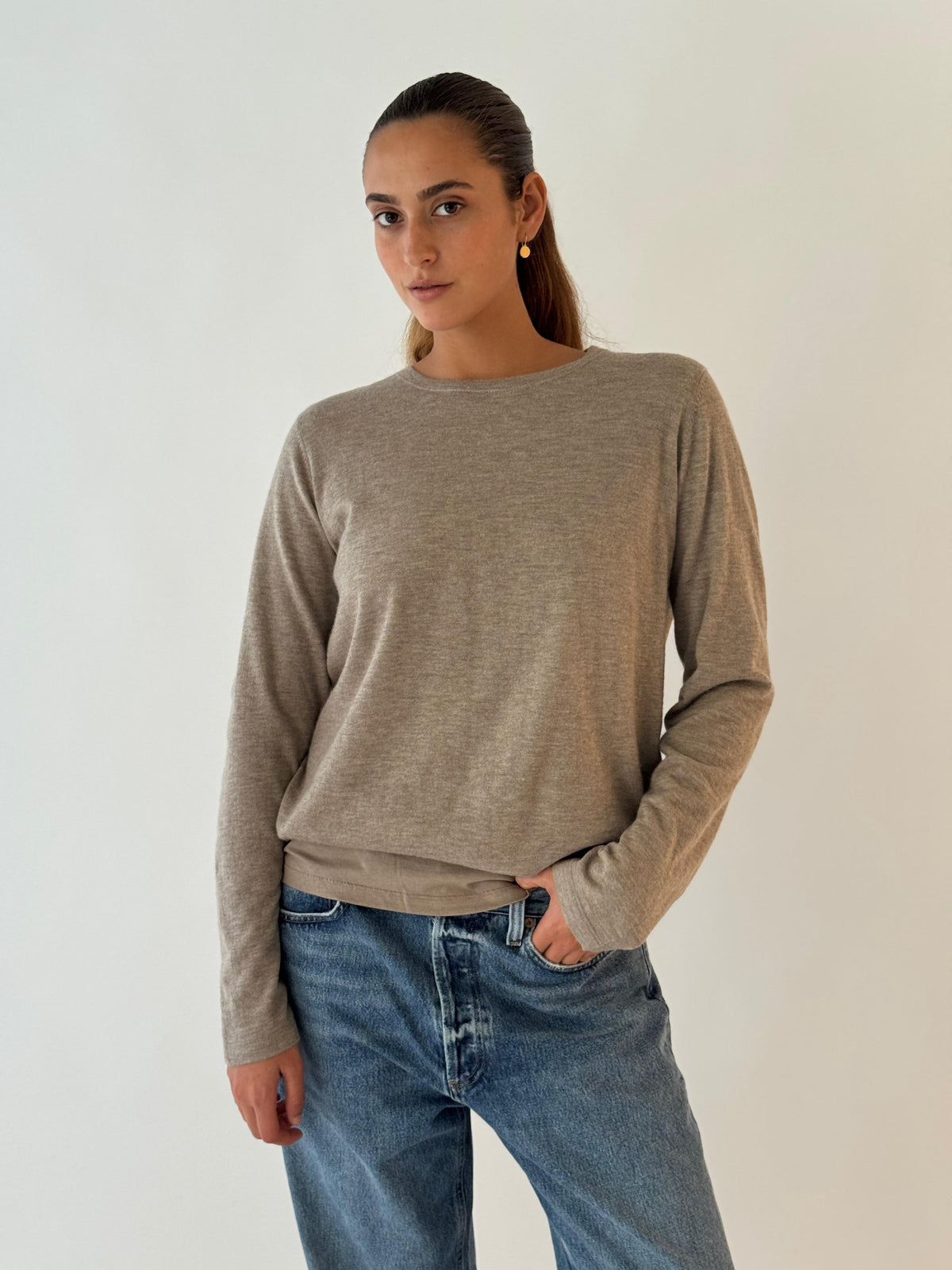 round neck sweater CORD