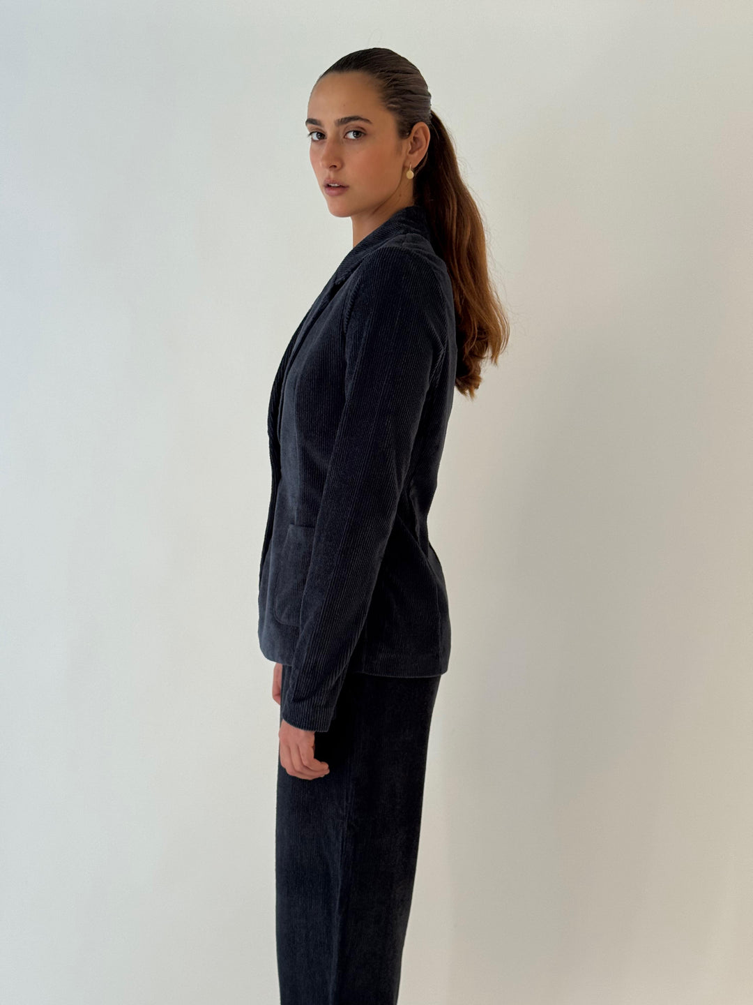 Blazer 1 buttons CARBONE