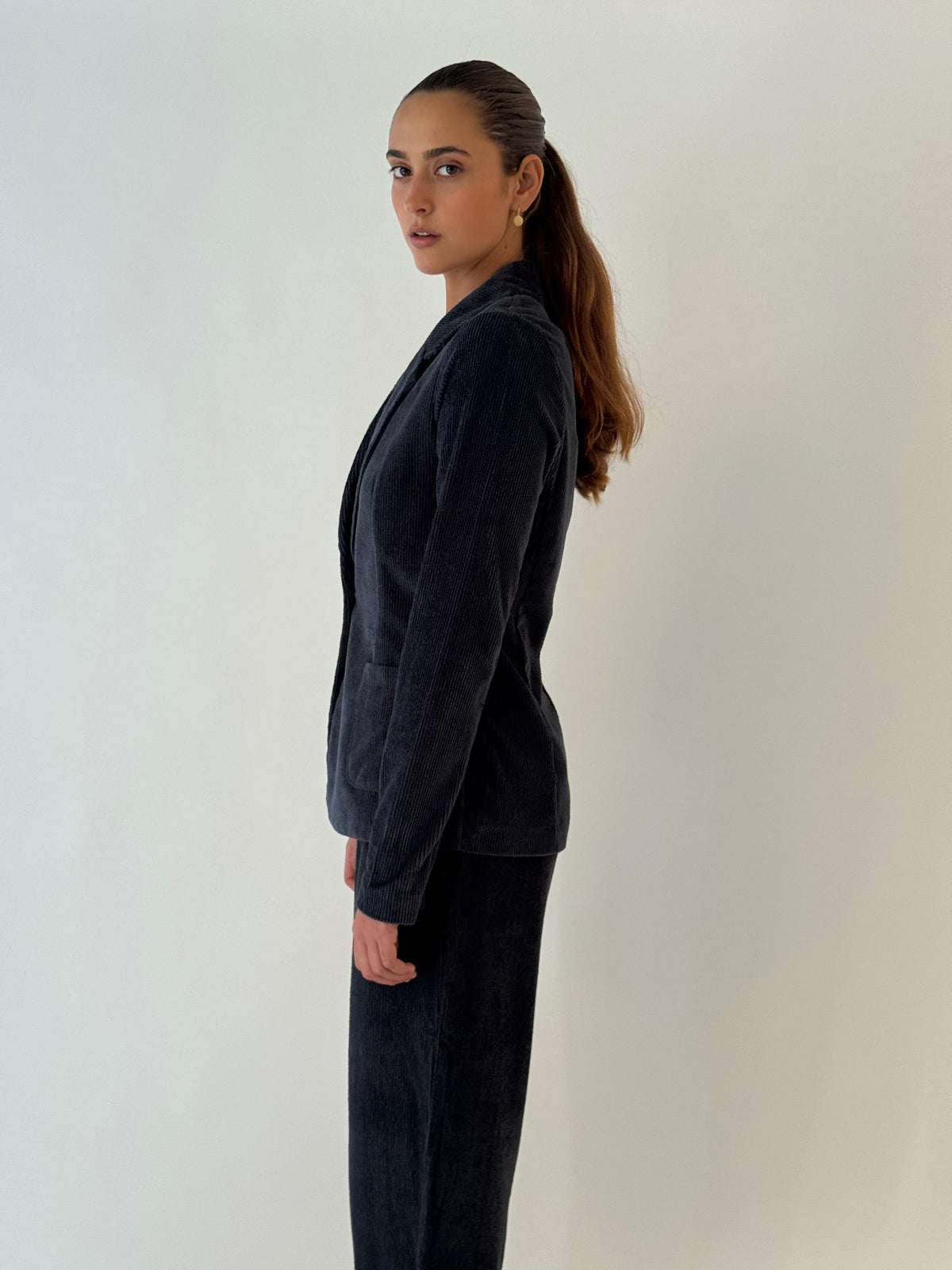 Blazer 1 buttons CARBONE