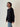 Round neck long sleeves BLACK