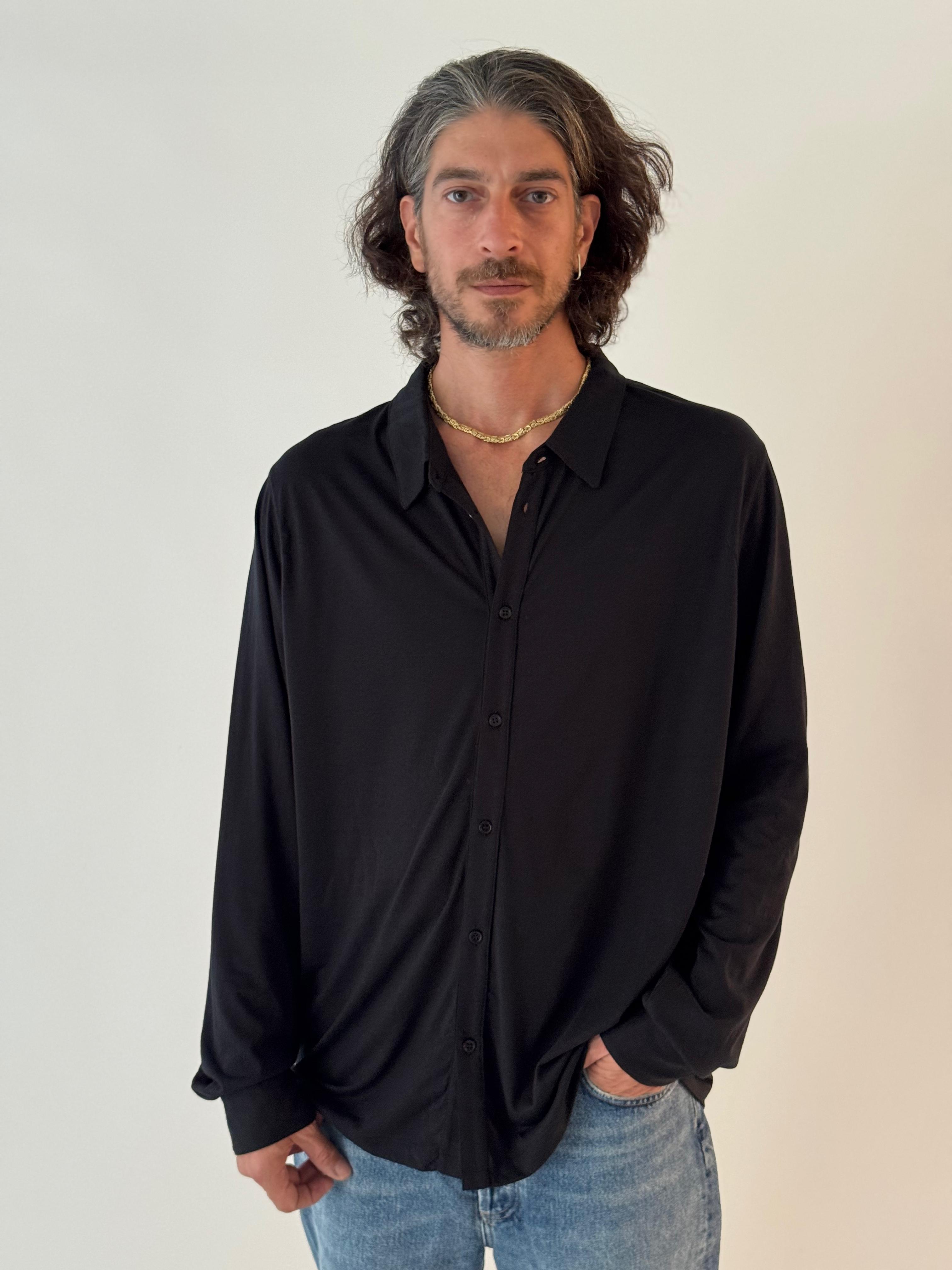 Buttoned shirt BLACK