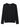 Round neck long shirt BLACK