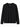 V neck long sleeves BLACK