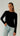 Round neck shirt BLACK