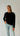 Round neck long sleeves BLACK