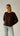 Round neck long sleeves CHOCOLATE MOUSS