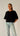 Round neck long sleeves BLACK