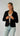 3 buttons jacket BLACK