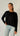 Round neck long sleeves BLACK