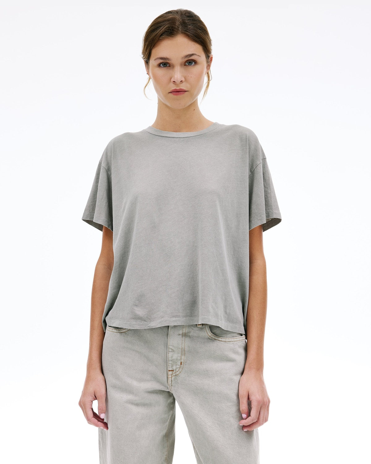 Square tee outskirts GREY