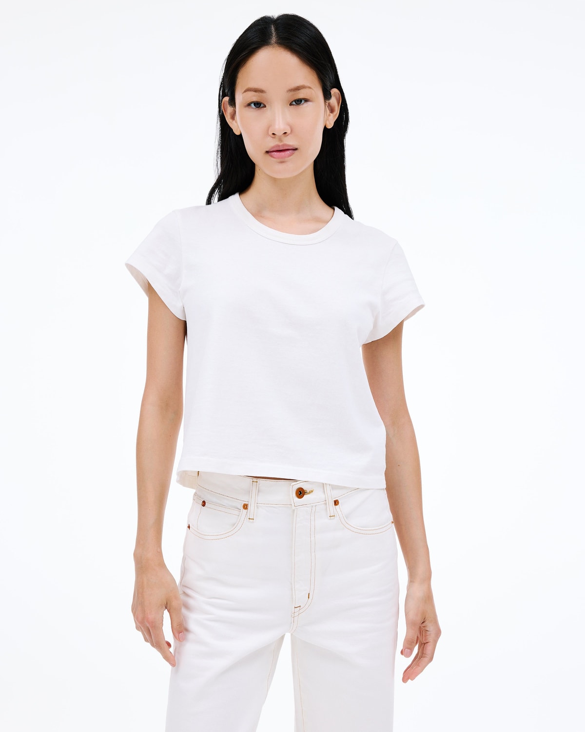 Easy tee NATURAL WHITE