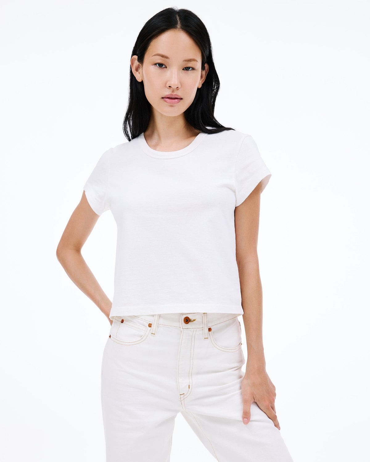 Easy tee NATURAL WHITE