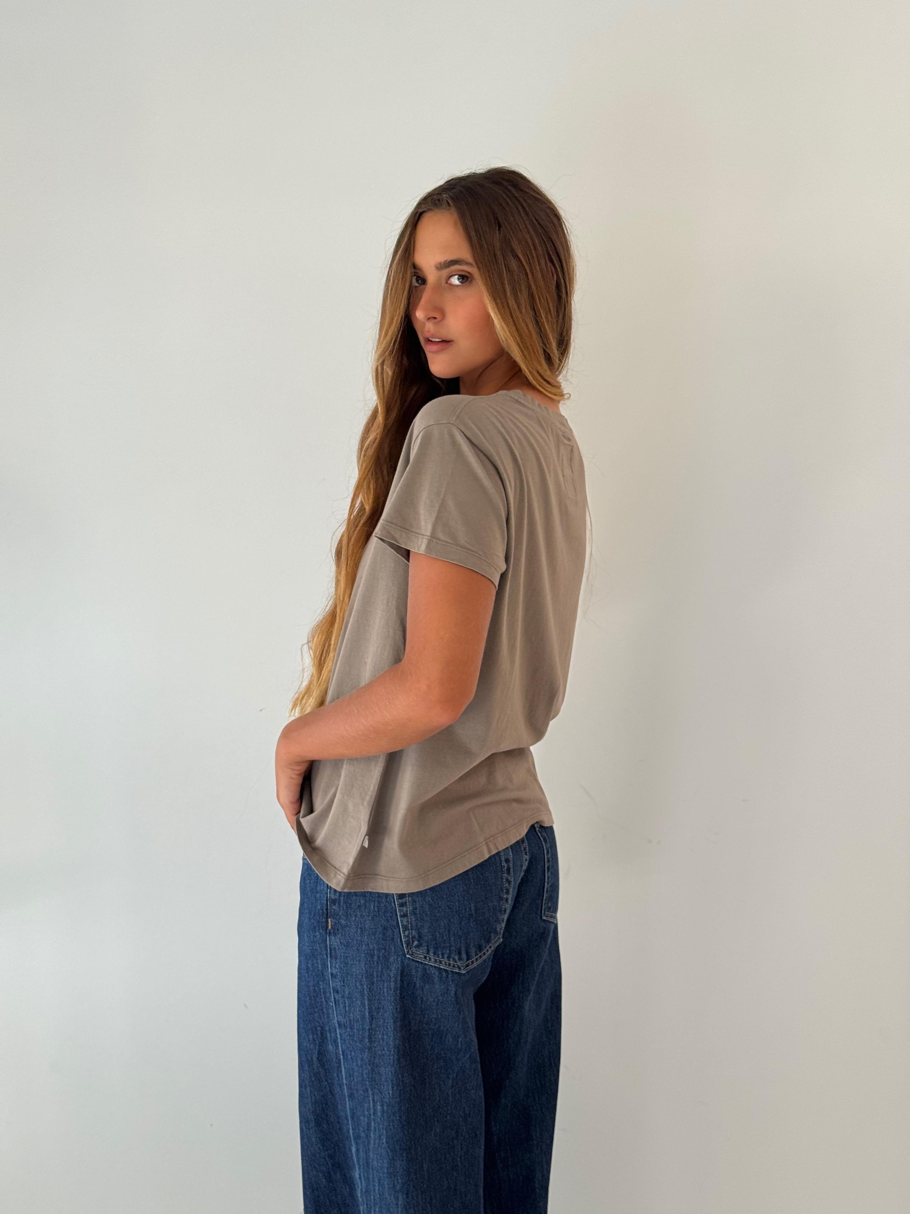 Topanga crew tee SYCAMORE