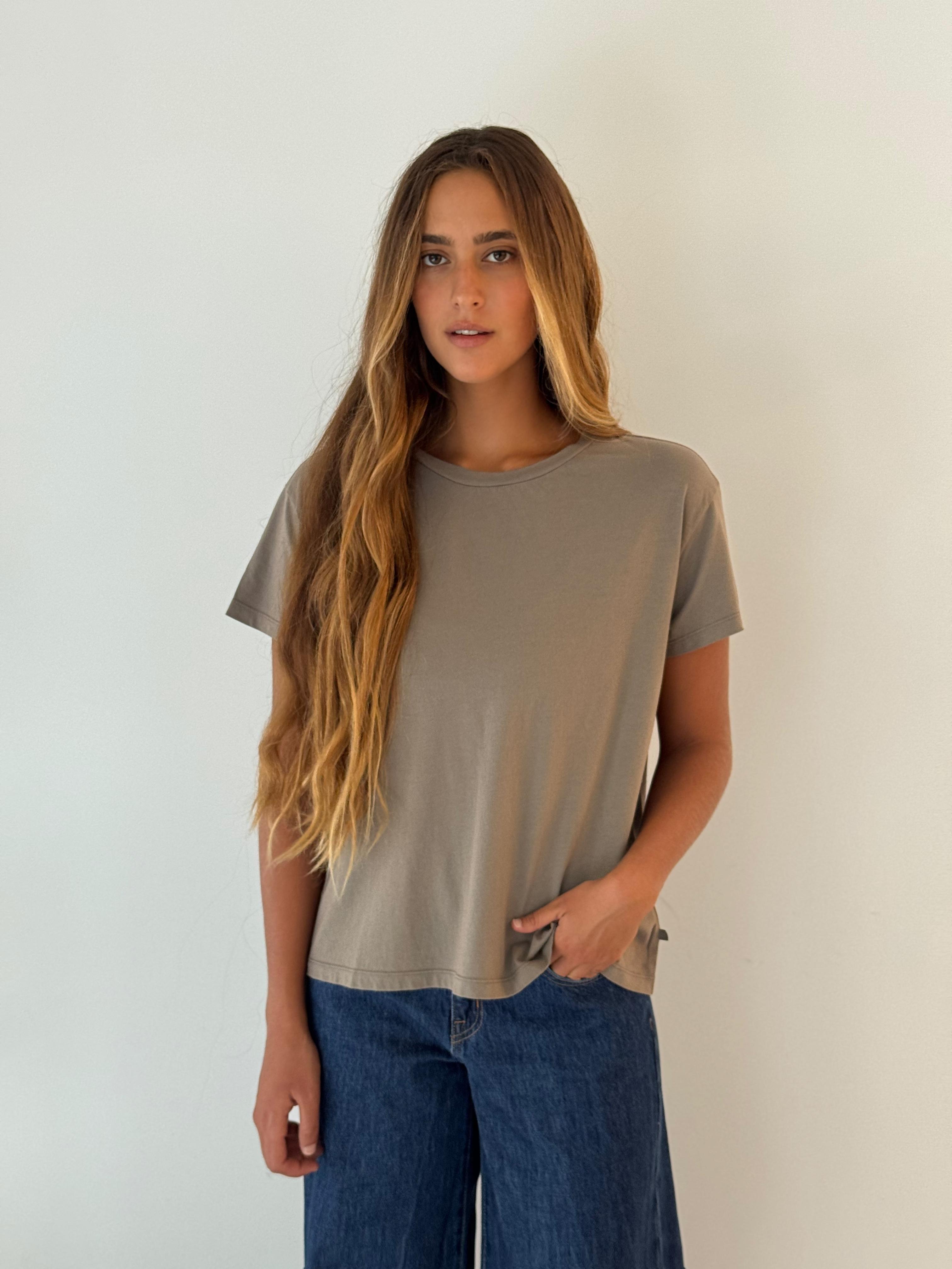 Topanga crew tee SYCAMORE