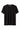 Round neck short slv BLACK