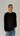 Round neck long sleeves BLACK