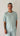 Round neck short slv BLEU CALANQUES