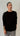 Round neck long sleeves BLACK