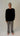 Round neck long sleeves BLACK