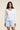Blaire V neck LS top WHITE