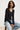 Blaire V neck LS top BLACK