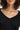 Blaire V neck LS top BLACK