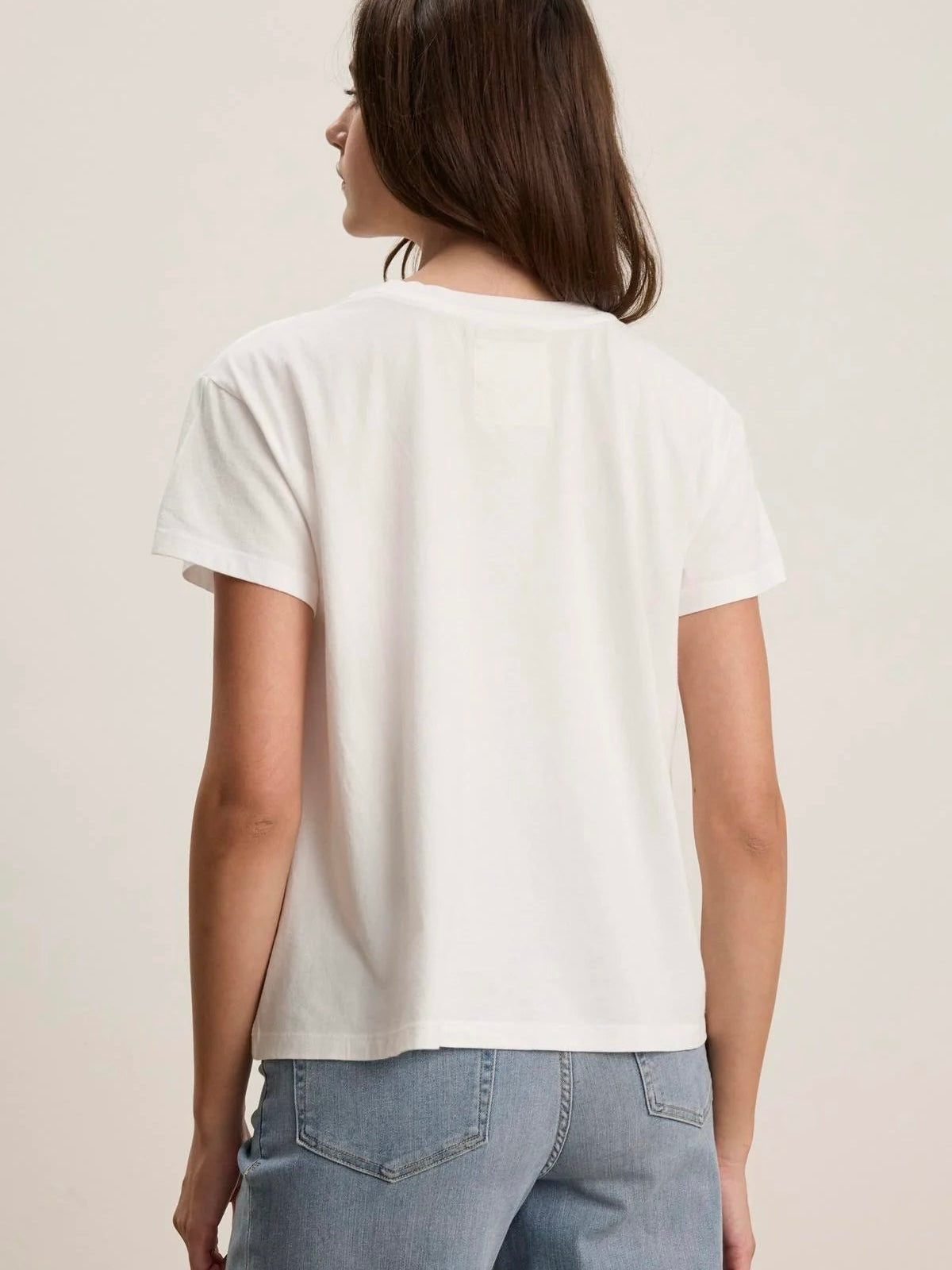 Topanga crew tee WHITE