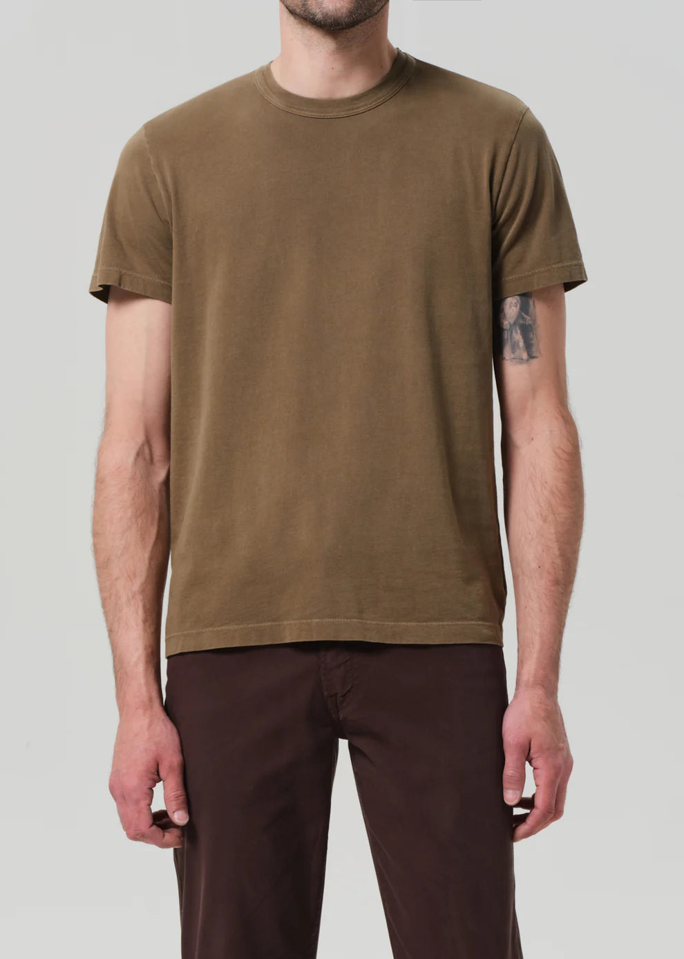 Every day tee DARK KHAKI