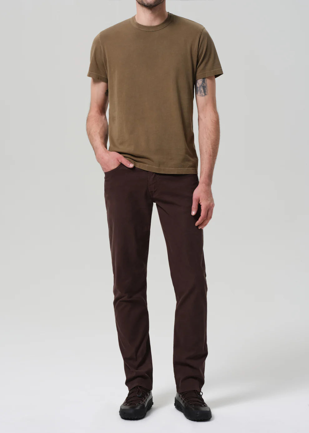 Every day tee DARK KHAKI