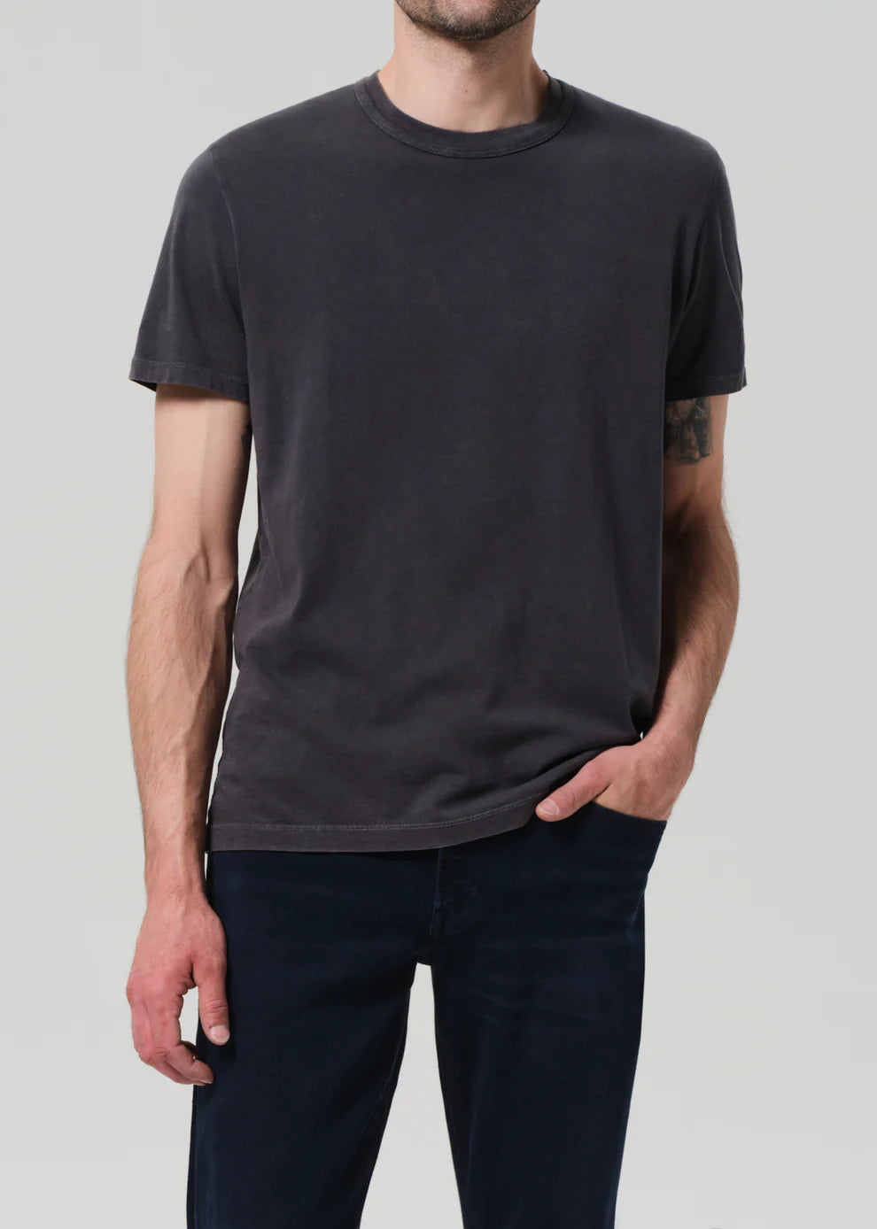 Everyday tee in volcanic VOLCANIC