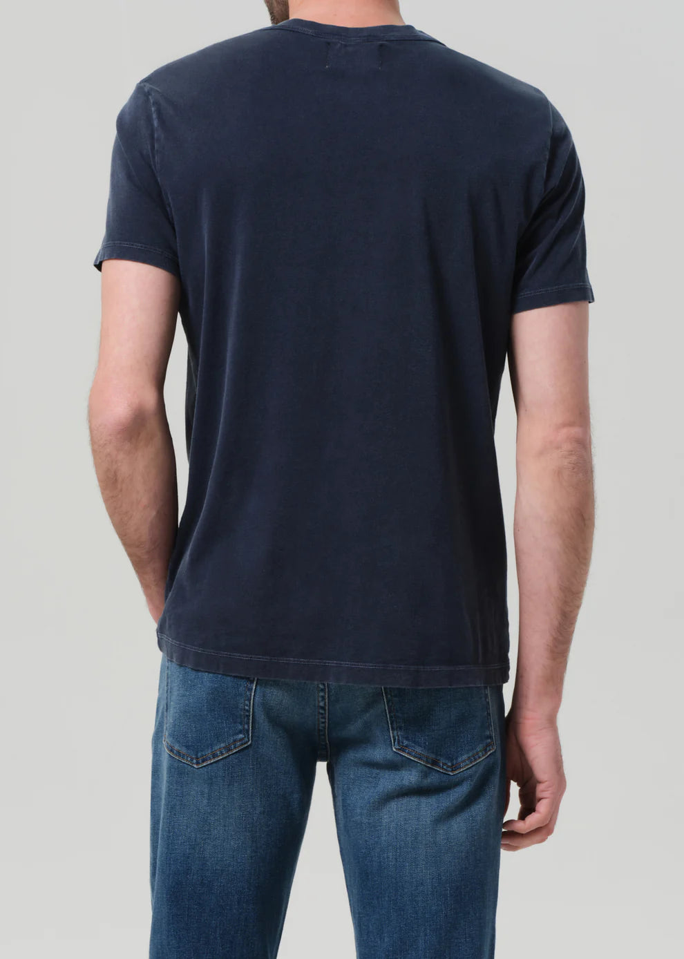 Everyday tee in volcanic WASHED MARINE