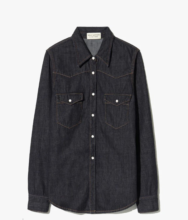 Travis shirt INDIGO
