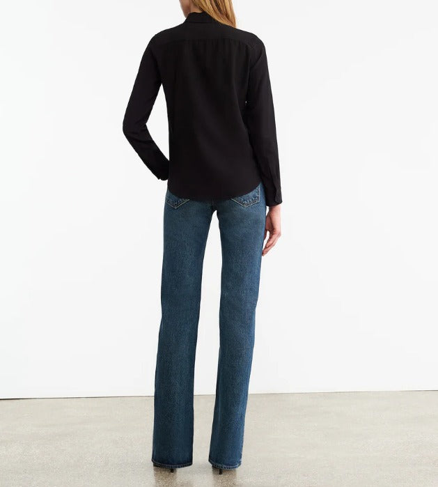 Gaia slim shirt BLACK