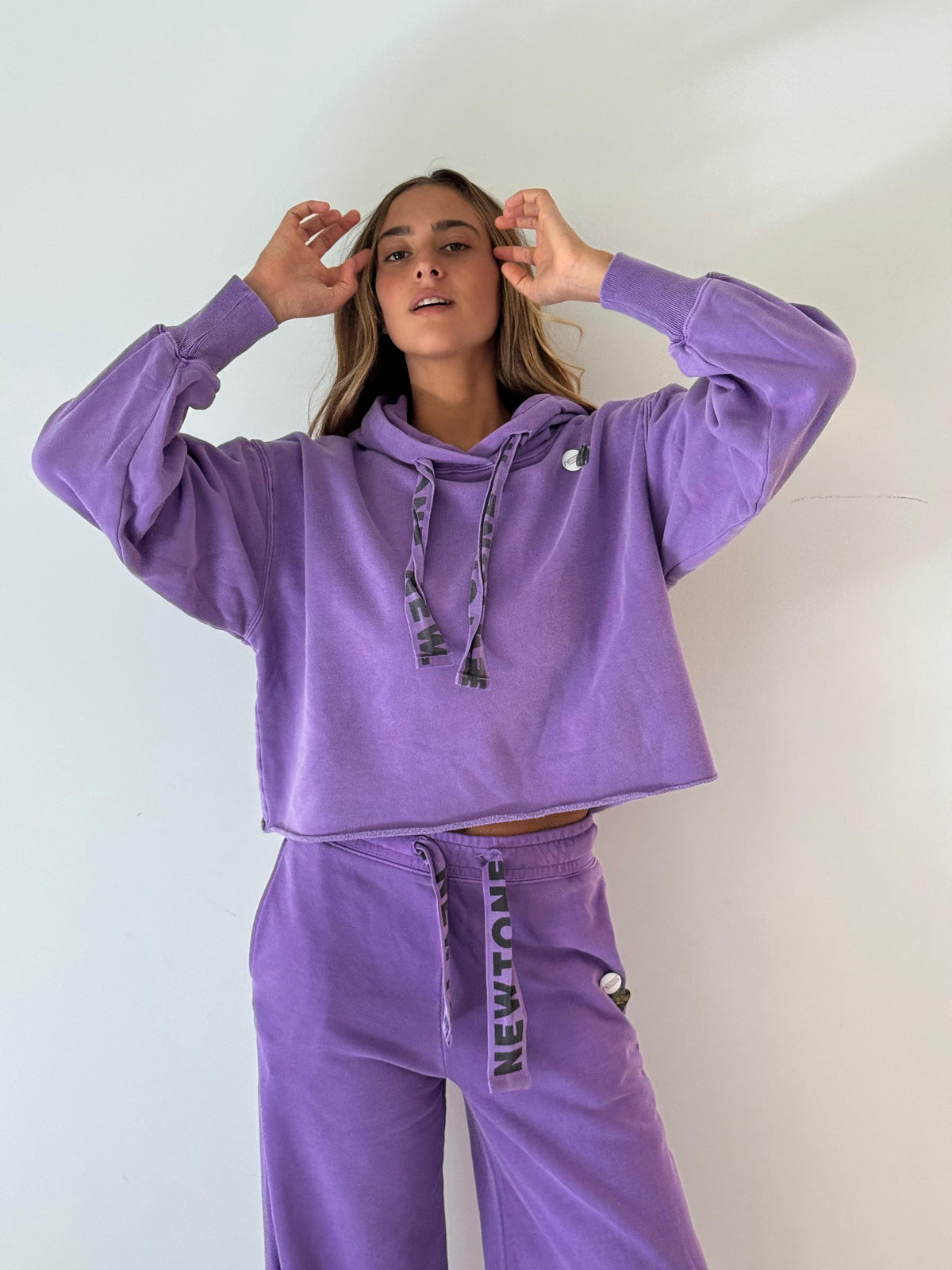 Sweatshirt bloomer bleed PURPLE