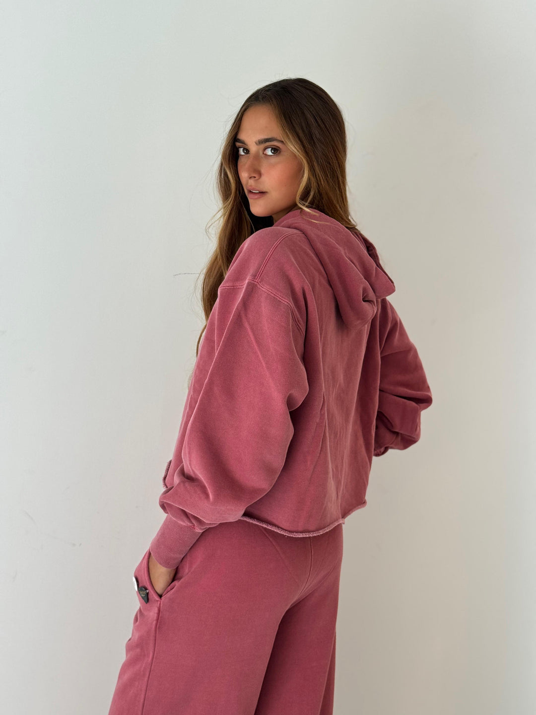 Sweatshirt bloomer bleed BRICK