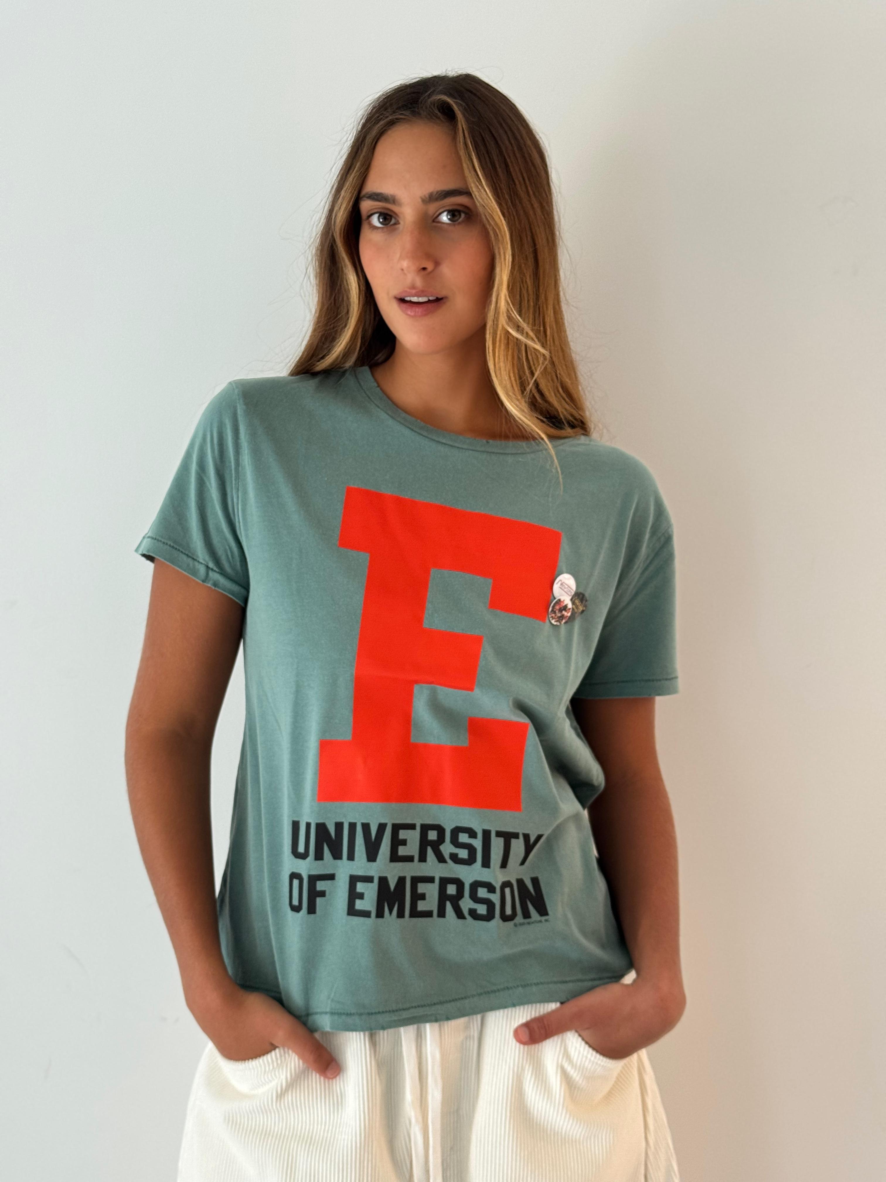 T shirt starlight letters LIGHT GREEN