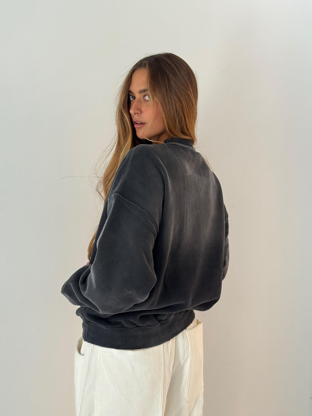 Sweatshirt piper lancaster VINTAGE BLACK