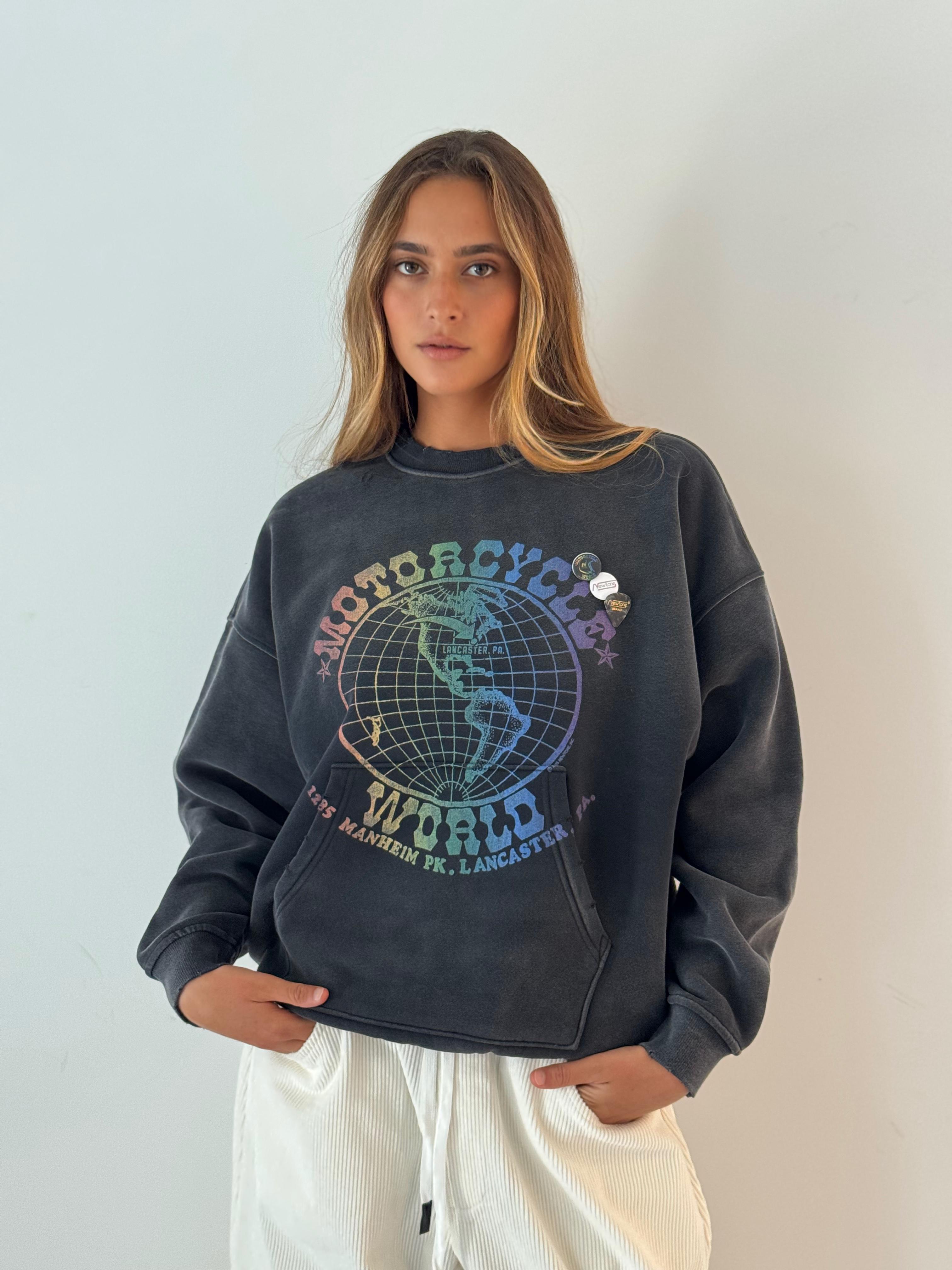 Sweatshirt piper lancaster VINTAGE BLACK