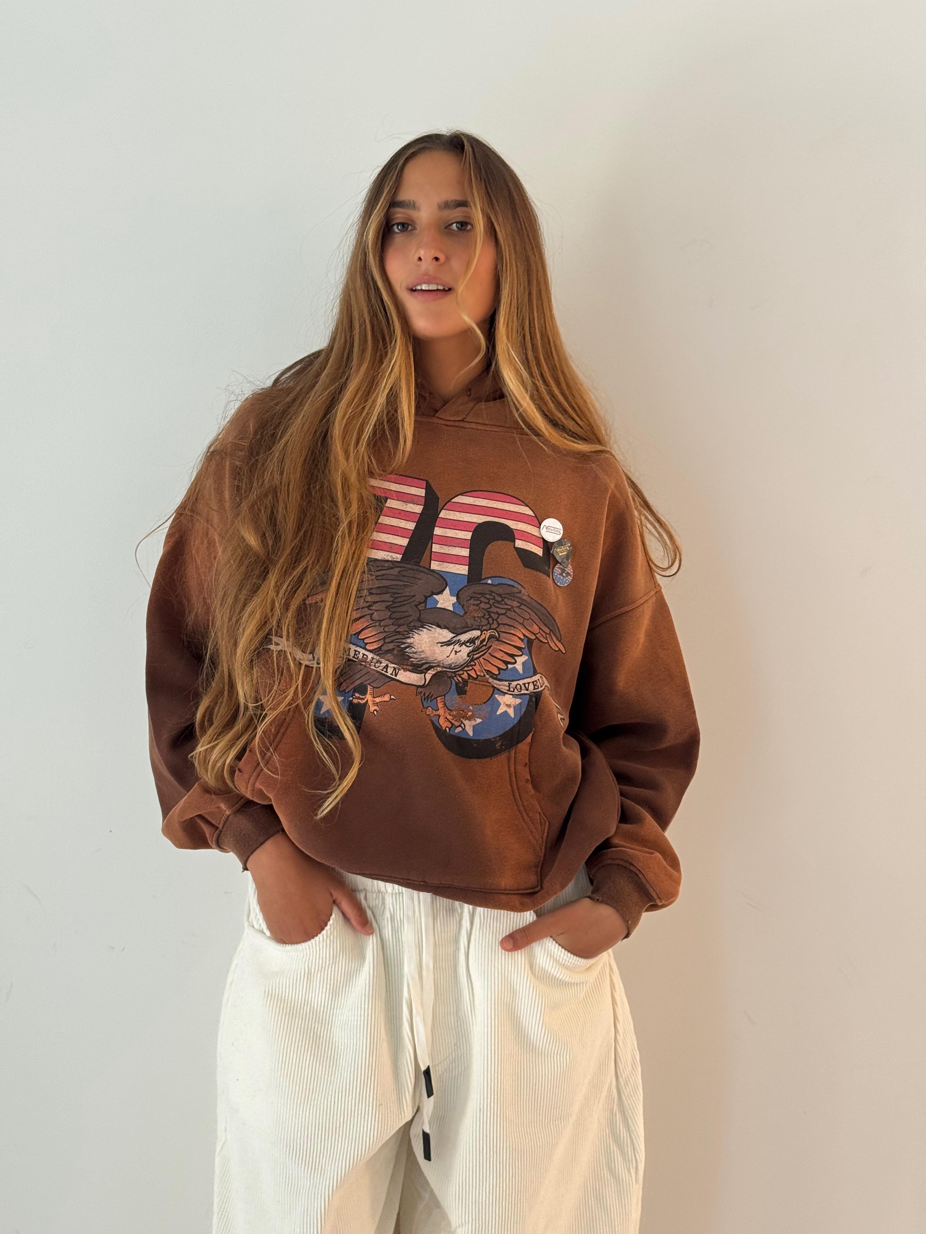 Sweatshirt skyler loveland VINTAGE BROWN
