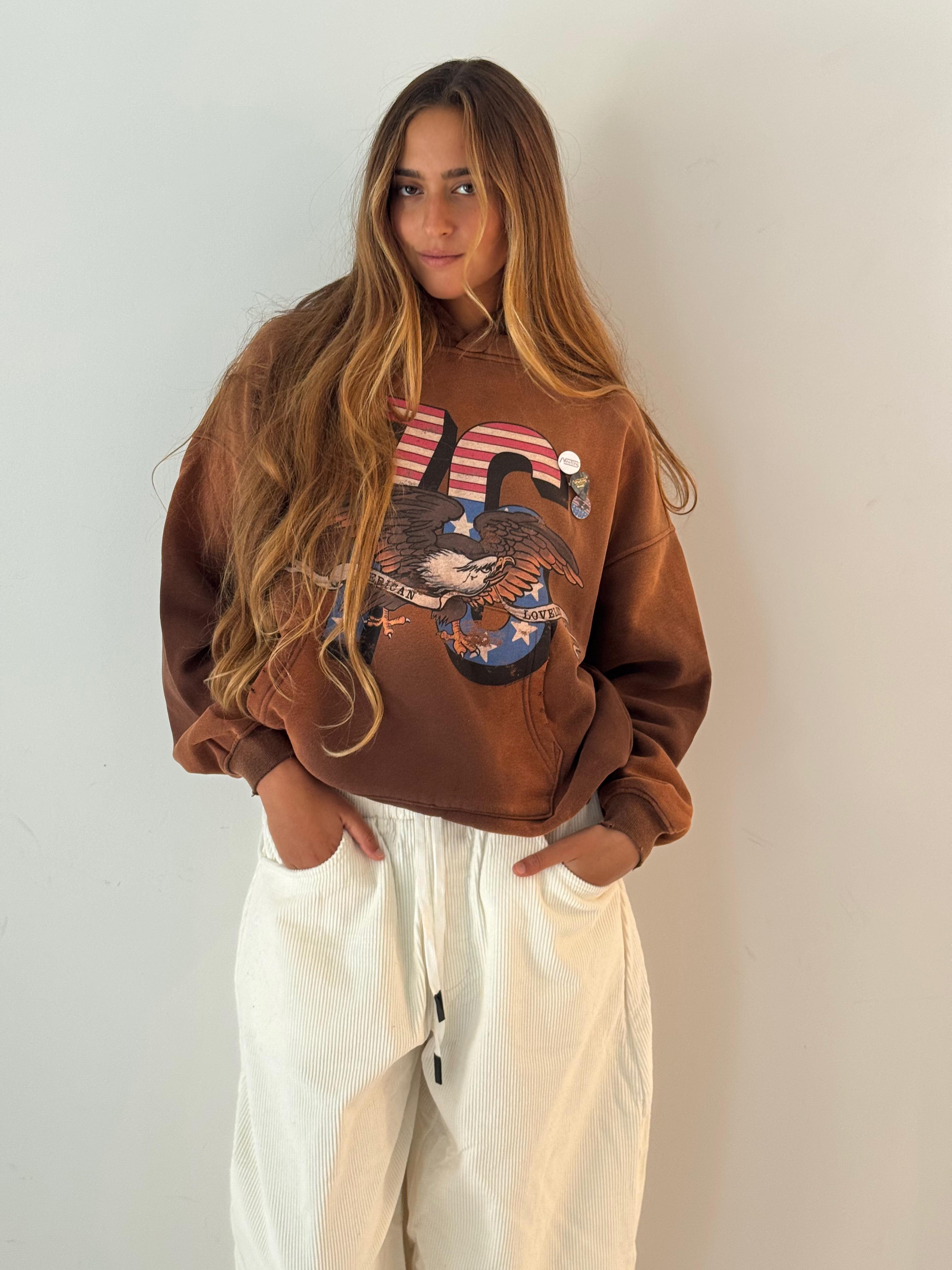 Sweatshirt skyler loveland VINTAGE BROWN