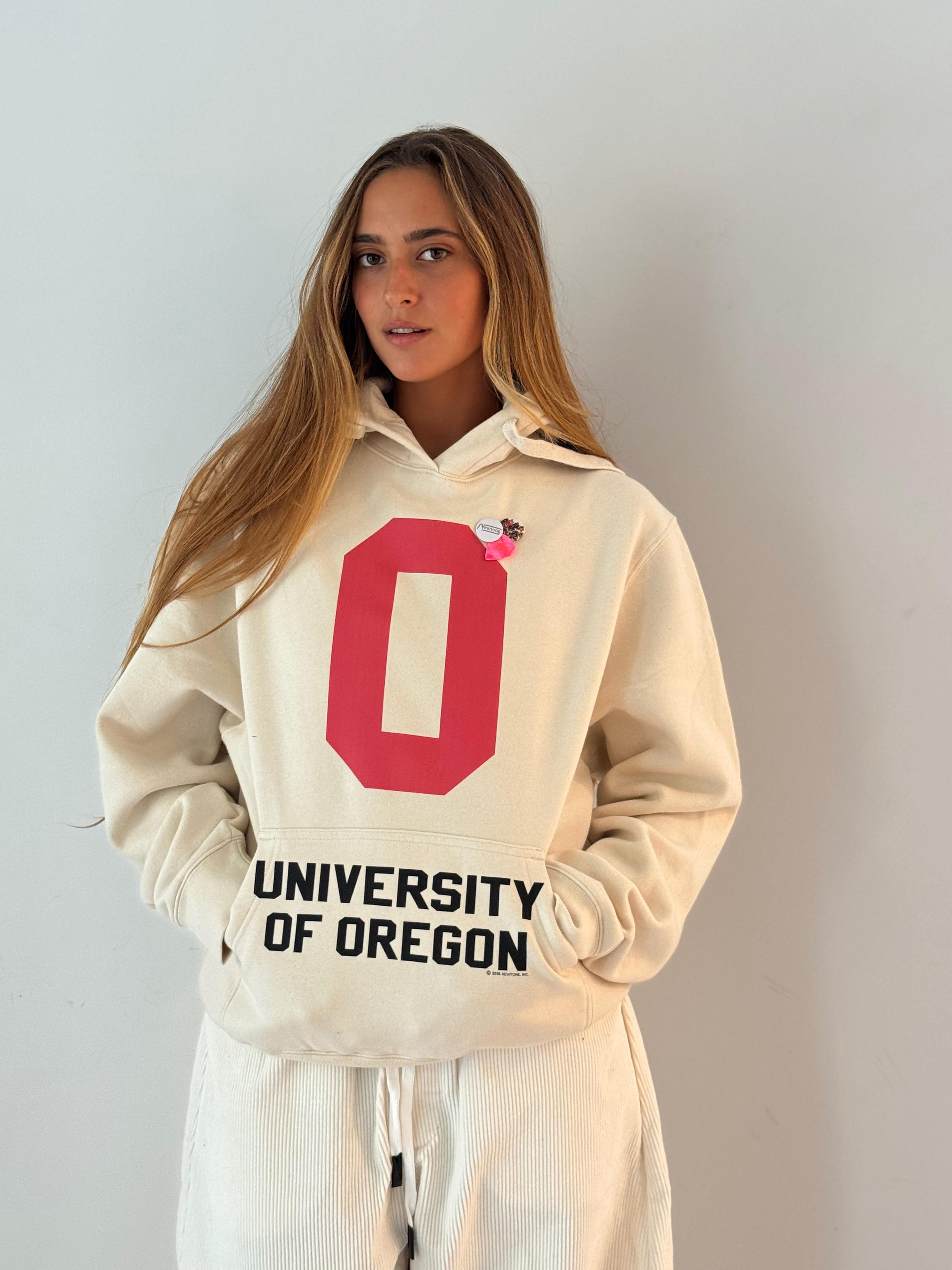 Sweatshirt jagger letters NATURAL