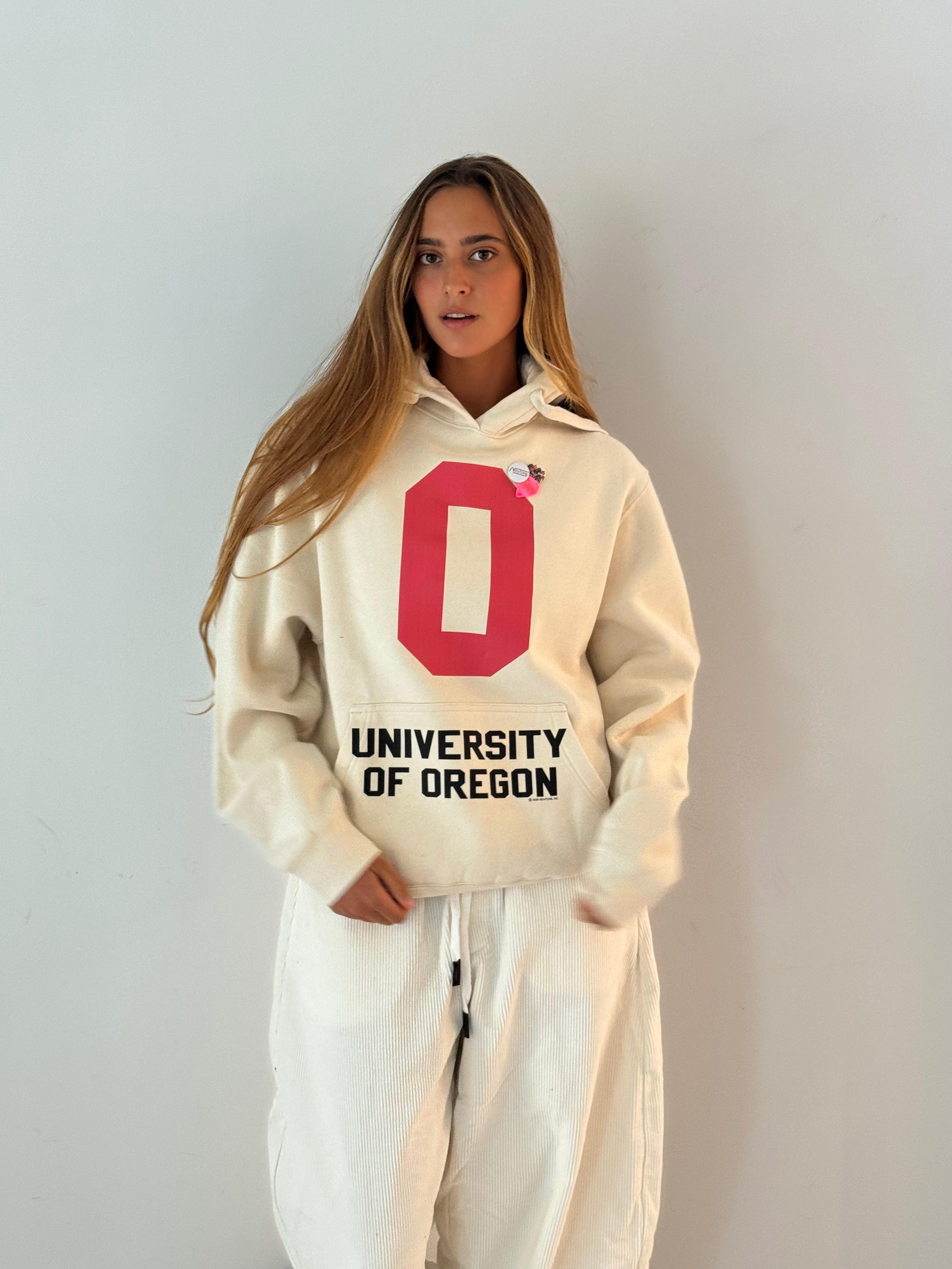 Sweatshirt jagger letters NATURAL