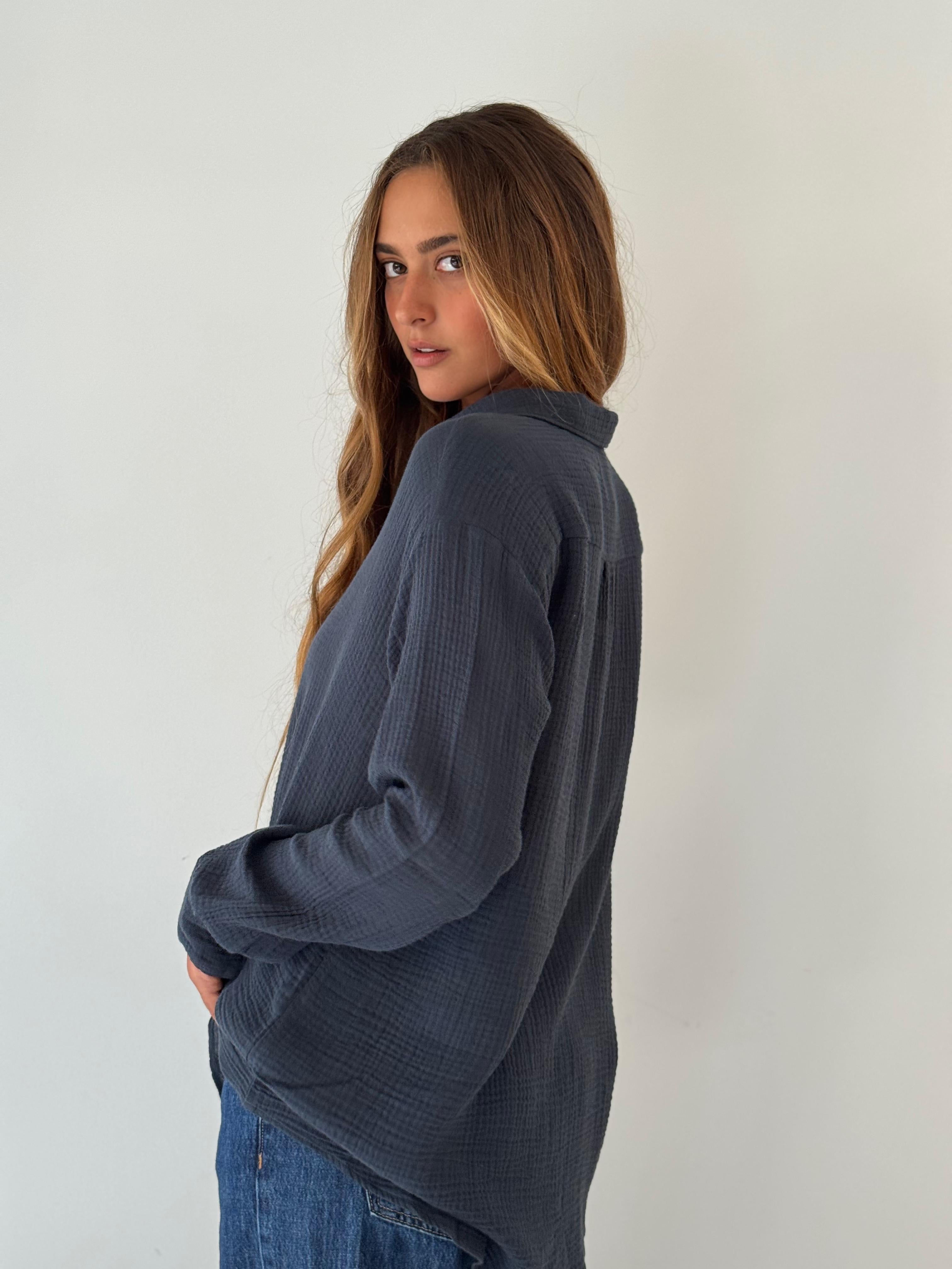 Cinema woven shirt INK