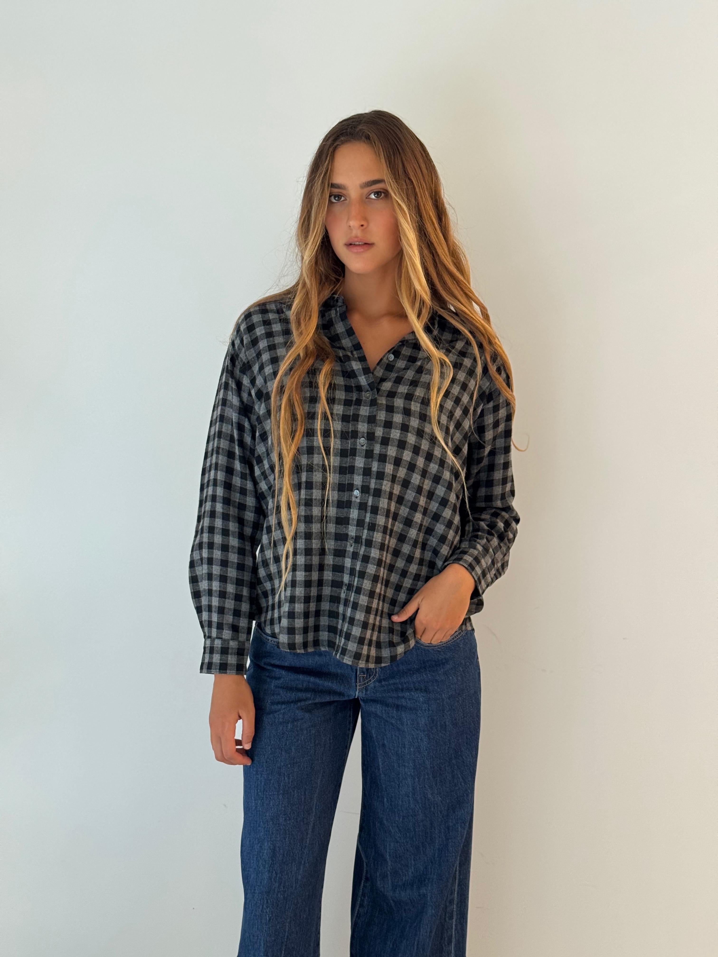 Cinema woven shirt BLACK